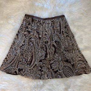 Oscar De La Renta Silk Mini Skirt